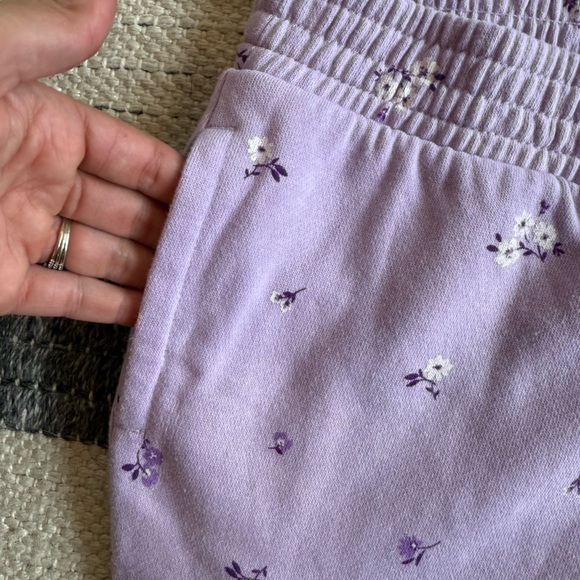 Time and Tru Kids Purple Floral Set - Picture 3 of 8